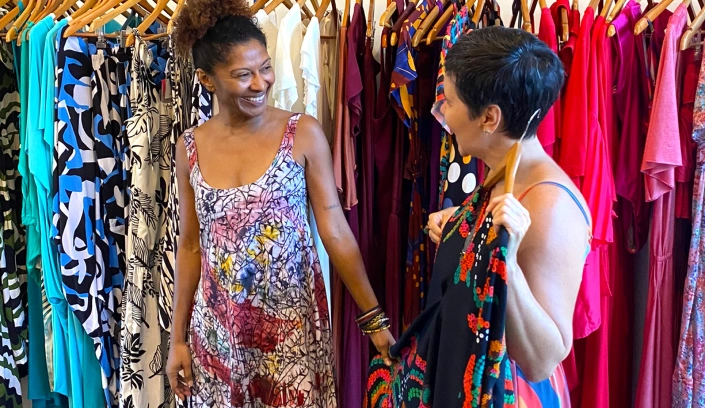 Mulheres participantes do rograma Zunne