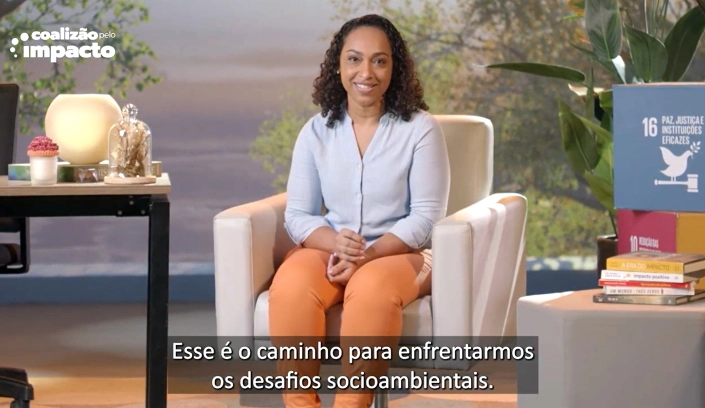 Participante do curso Somos Um